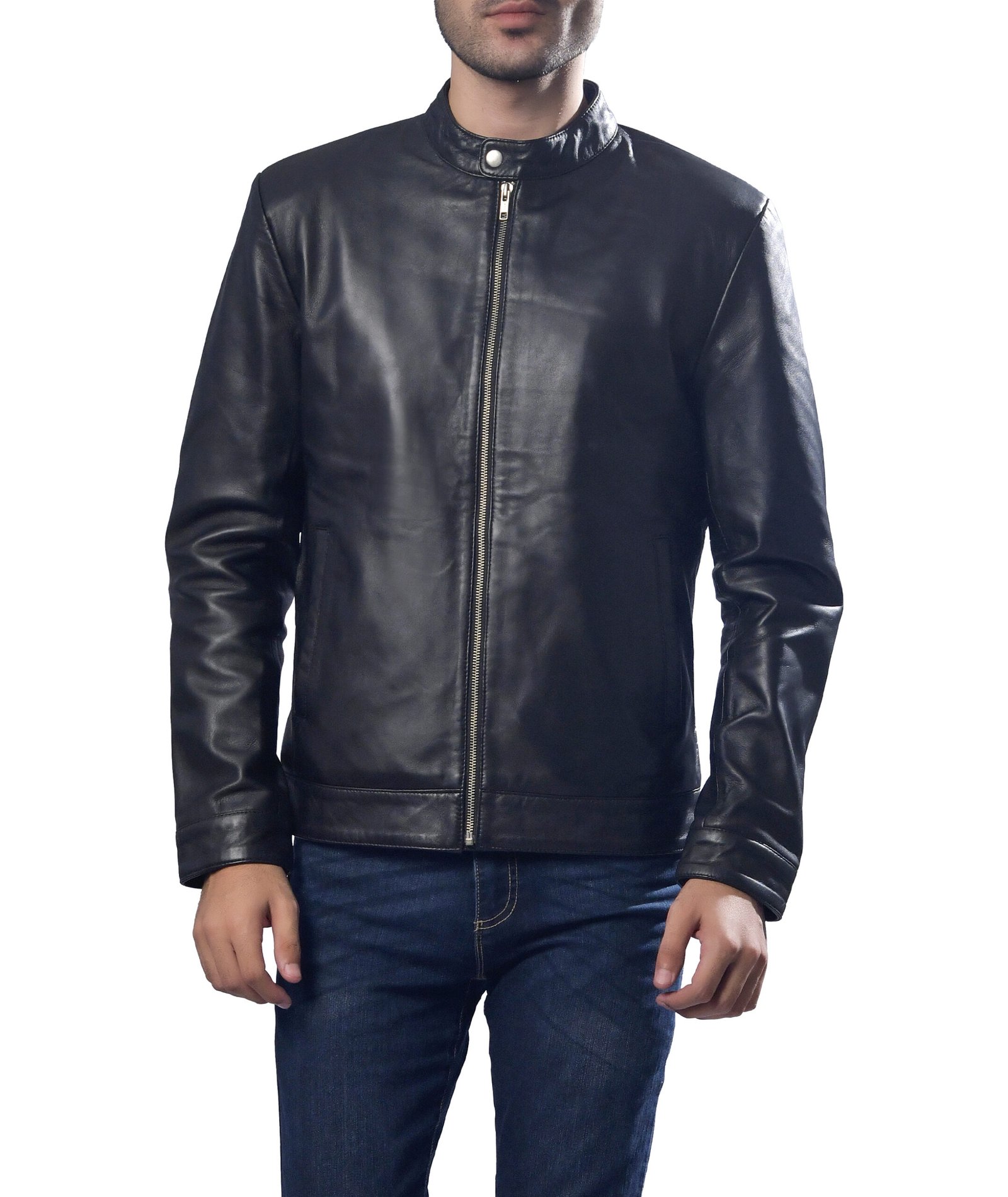 Racer Leather Jacket | Best Quality Genuine Leather Jackets for Men and ...