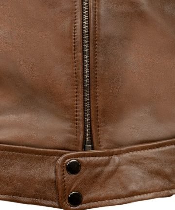 Override Leather Jacket Zipper