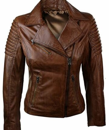 Real Leather Jacket for Bikers