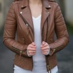Tan Genuine Leather Jacket