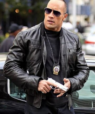 Dwayne Johnson Leather Jacket for Sale