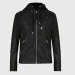 Harwood Leather Biker Jacket