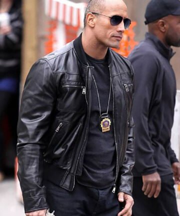 Dwayne Johnson Leather Jacket