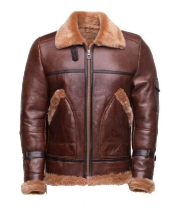 Sheepskin Jacket with large pockets