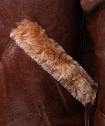 Sheepskin Jacket with large pockets