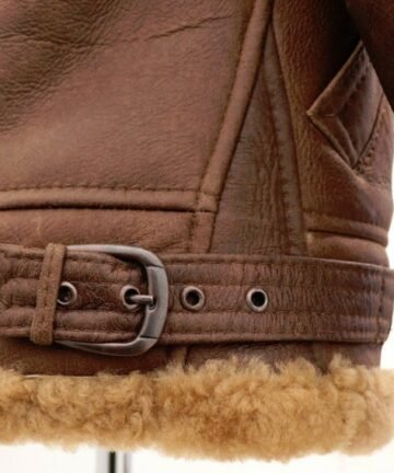 Brown B3 Sheepskin Aviator Jacket