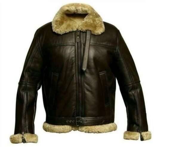 Womens Bomber Leather Jacket