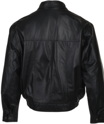 Black Leather Jacket for Sale