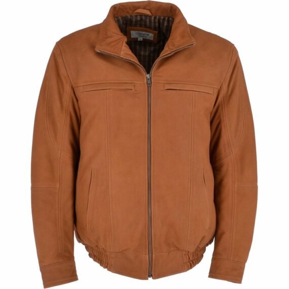 Leather Jacket Cognac