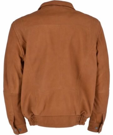 Men's Leather Jacket Cognac