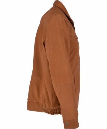 Leather Jacket Cognac for Sale