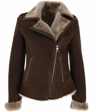 Womens Luxury Sheepskin Jacket
