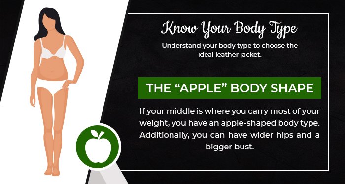 Apple body share to choose leather jacket
